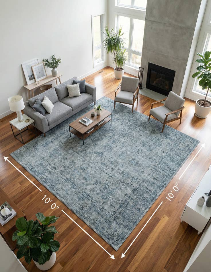 Detail image of 10' x 10' Oregon Square Rug