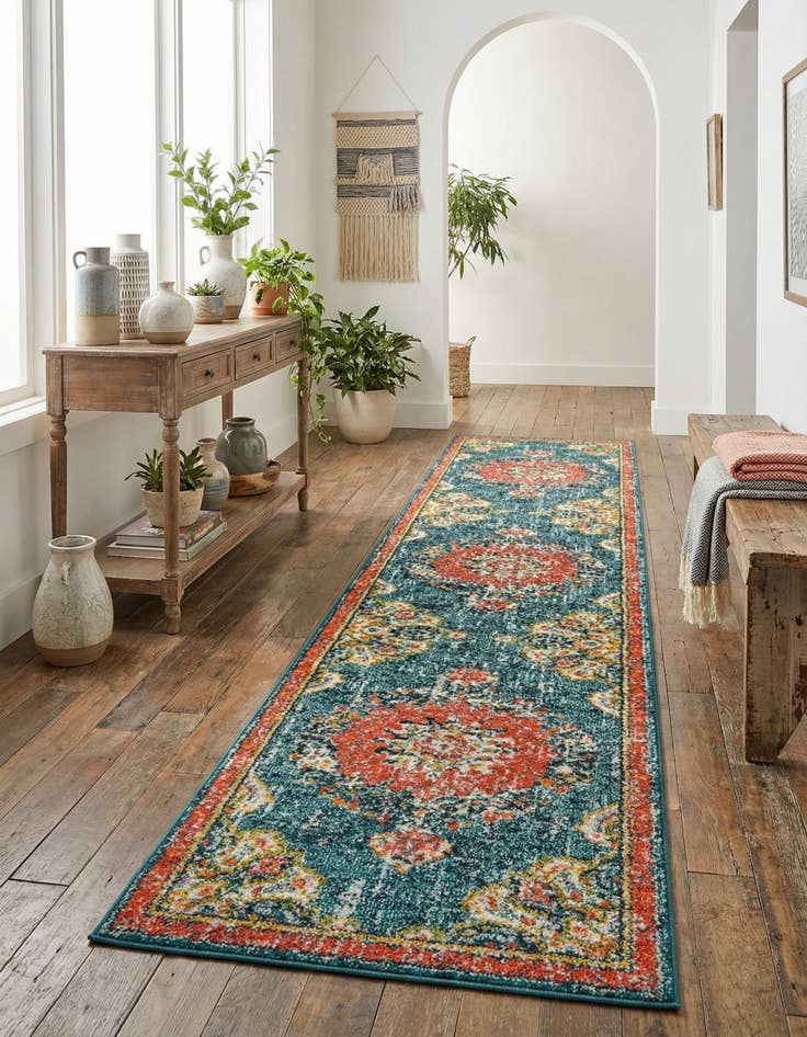 Detail image of 2' 7 x 12' Carrington Runner Rug