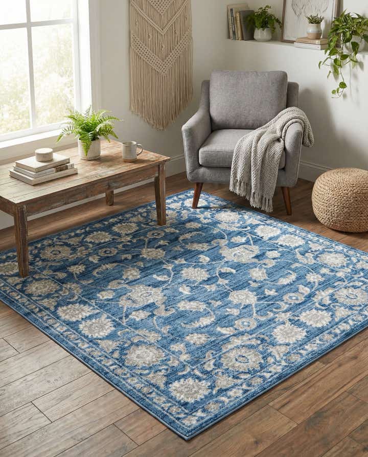 5' 3 x 5' 3 Boston Square Rug