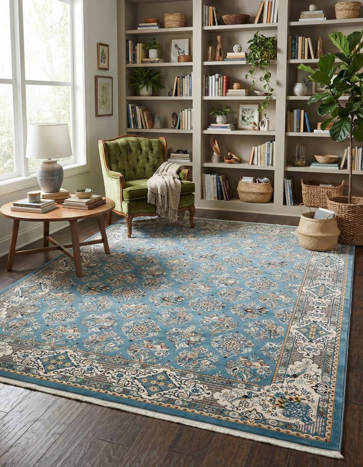 Detail image of 10' x 13' Nain Design Rug