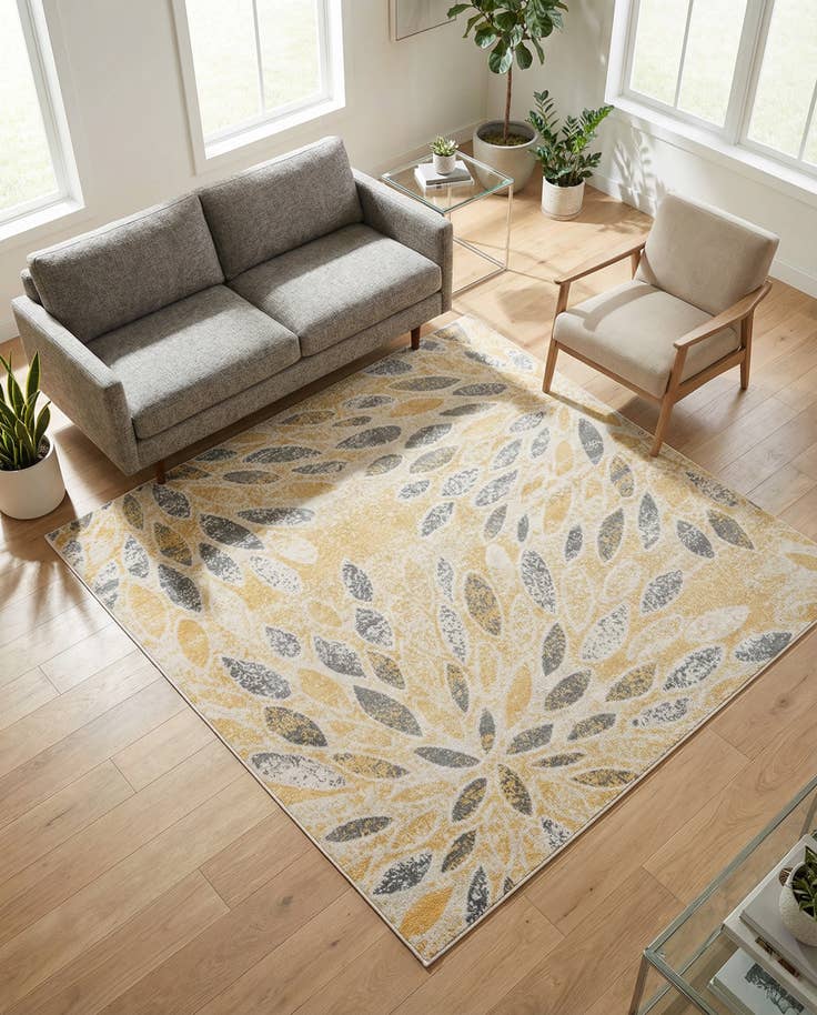 Detail image of 7' x 7' Charleston Square Rug