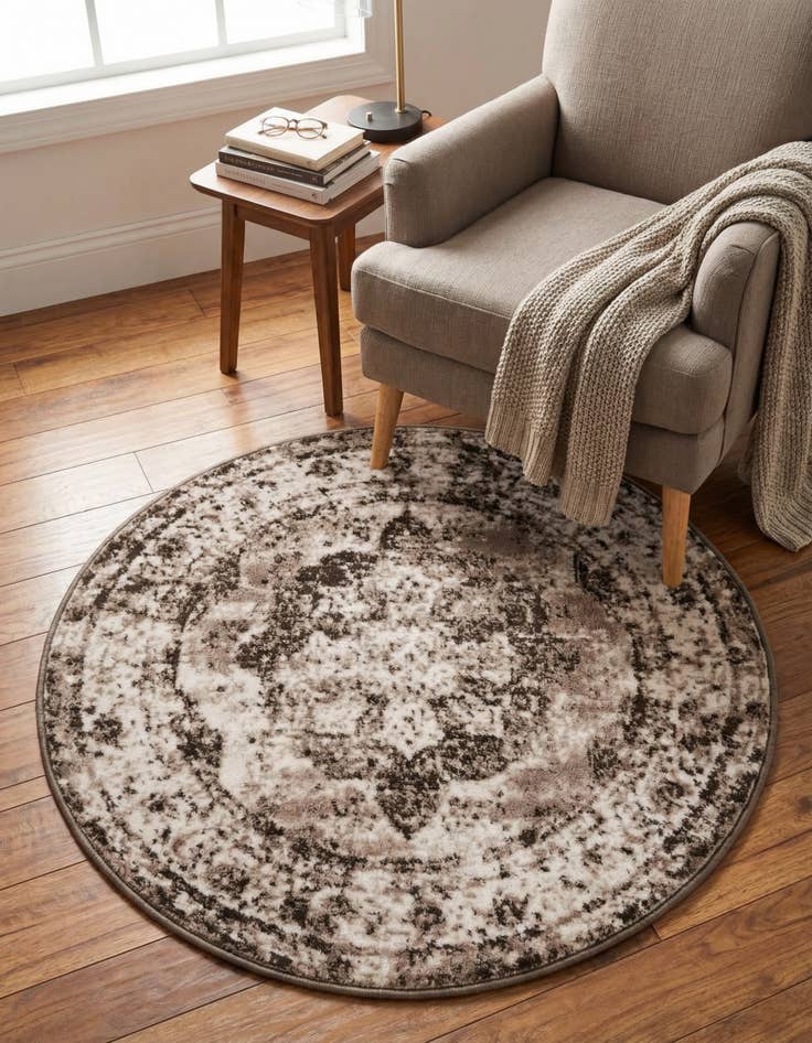 Detail image of 3' 1 x 3' 1 Monte Carlo Round Rug