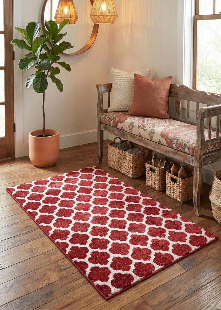 3' x 5' 3 Trellis Rug
