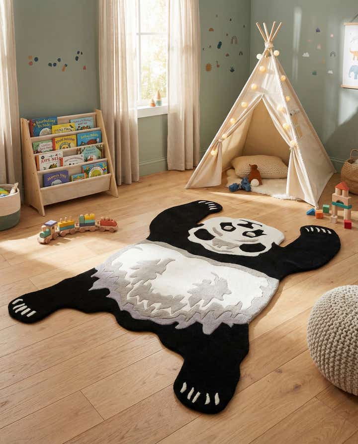5' 1 x 7' 1 Playtime Kids Wool Freeform Rug