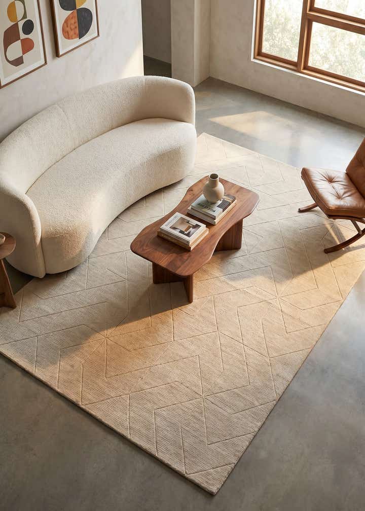 7' 1 x 10' WoolCraft Geometric Rug