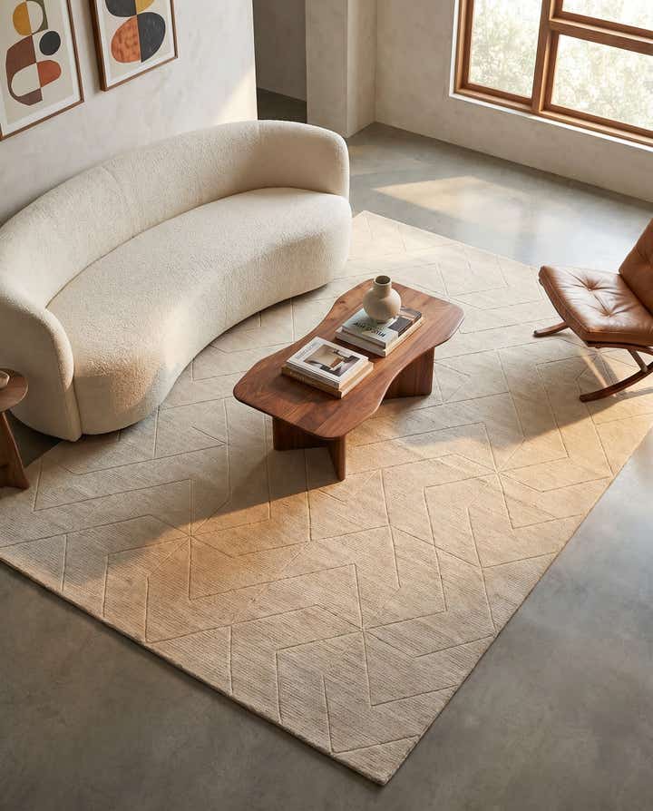 7' 1 x 10' WoolCraft Geometric Rug