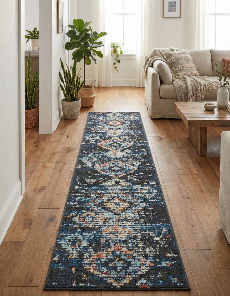 Detail image of 2' 7 x 10' Morocco Runner Rug