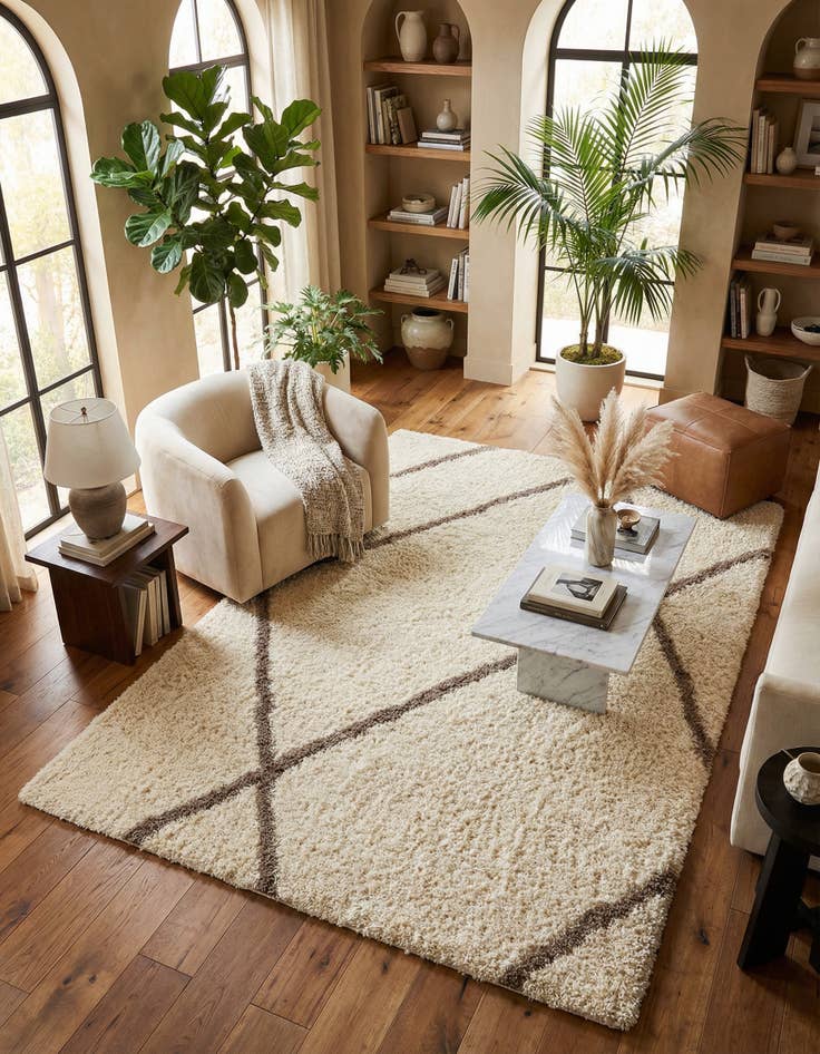 Detail image of 9' x 12' Infinity Shag Rug