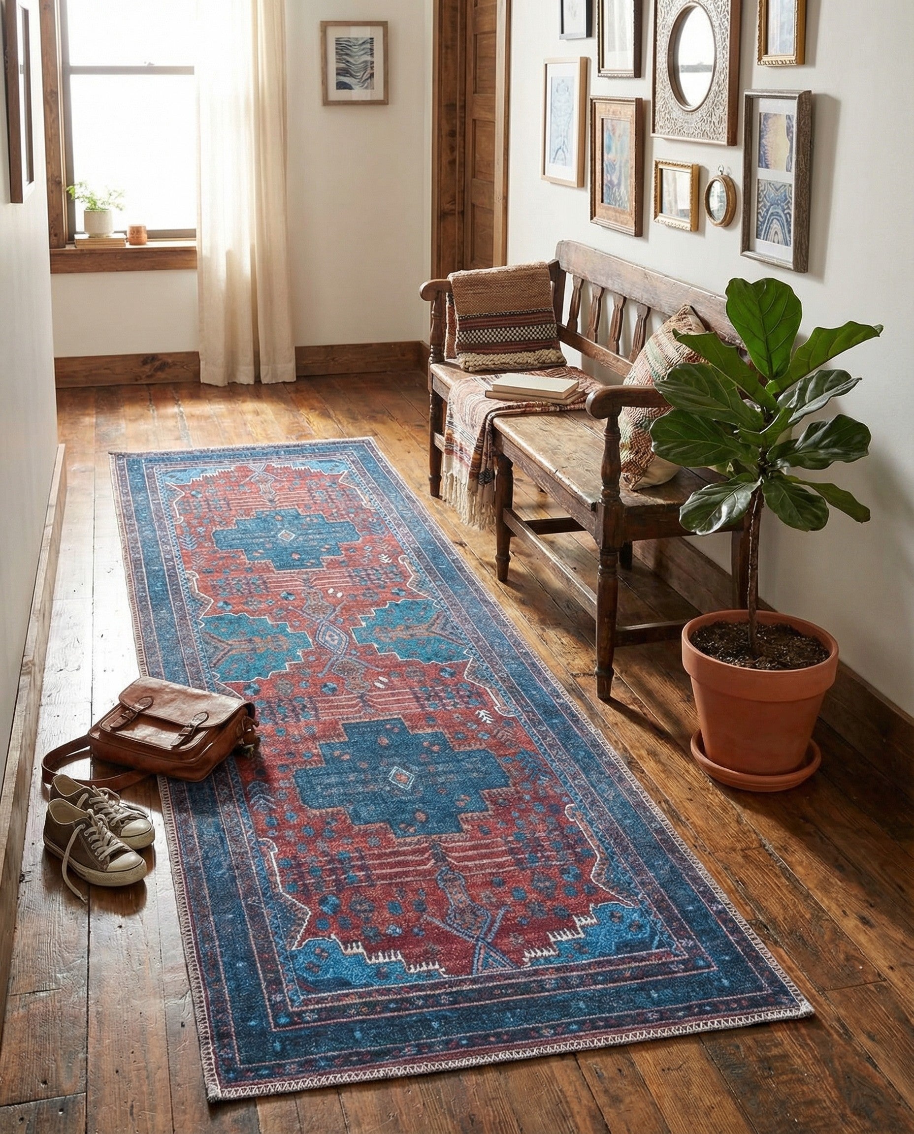 60cm x 185cm lavable Mangata Alfombra Pasillera