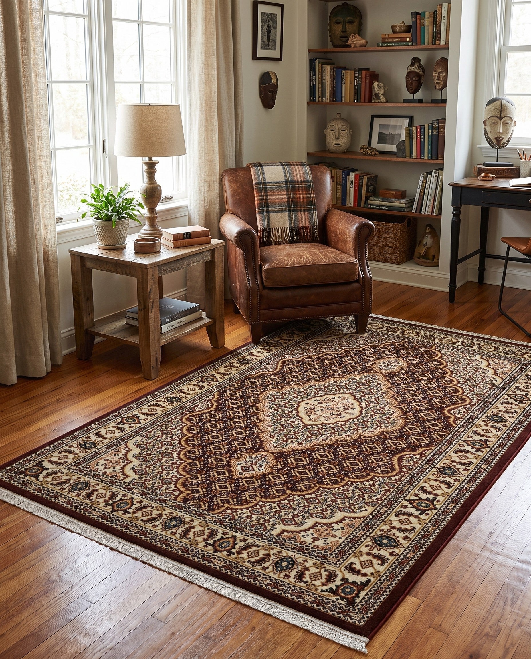 4' x 6' Nain Design Rug