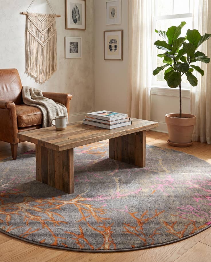 Detail image of 6' x 6' Aria Round Rug