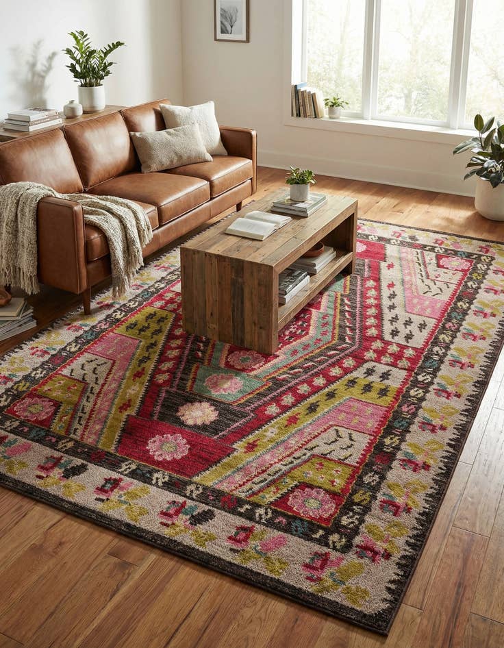 Detail image of 7' x 10' Washable Mesa Rug