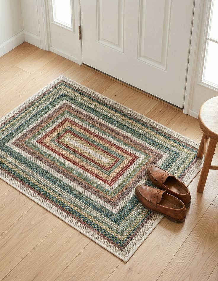 Detail image of 2' x 3' Easy-Clean Baja Indoor / Outdoor Rug