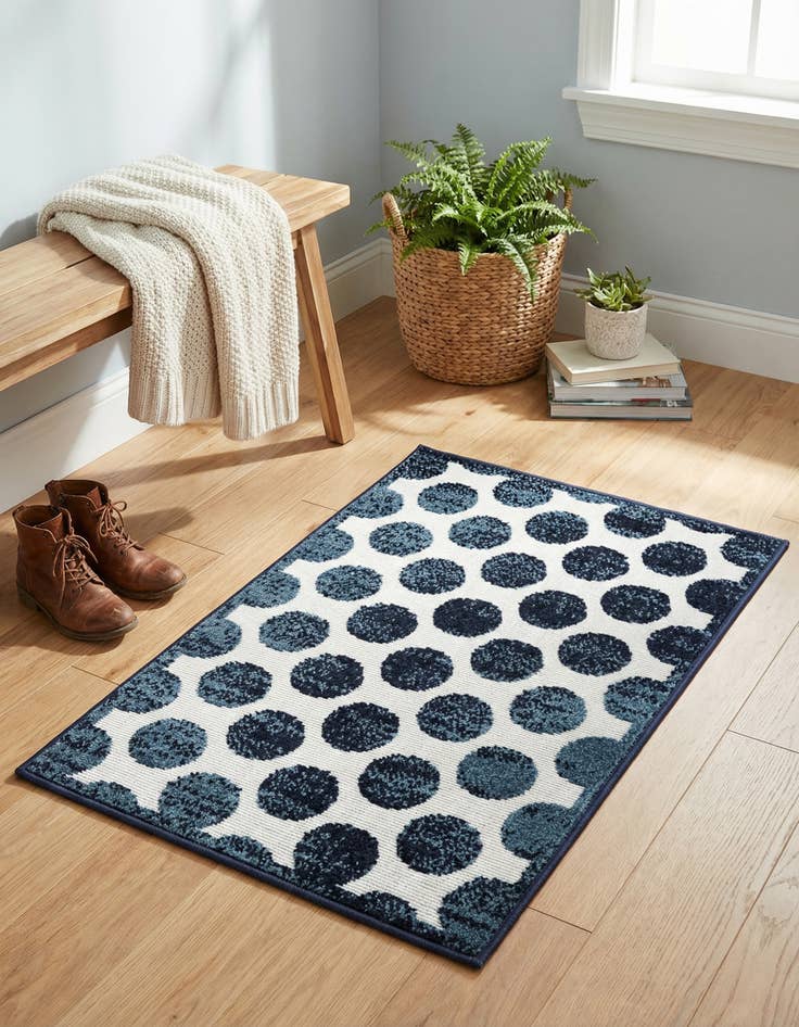 Detail image of 2' x 3' Washable Sabrina Soto Indoor / Outdoor Rug