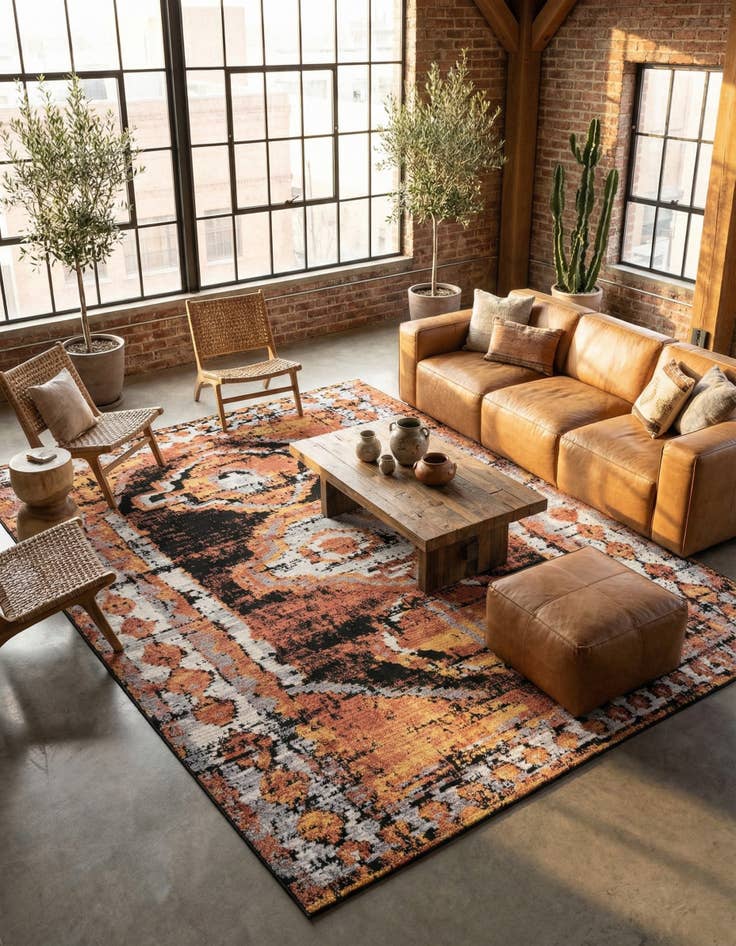 Detail image of  9' 10 x 13' Tagine Rug