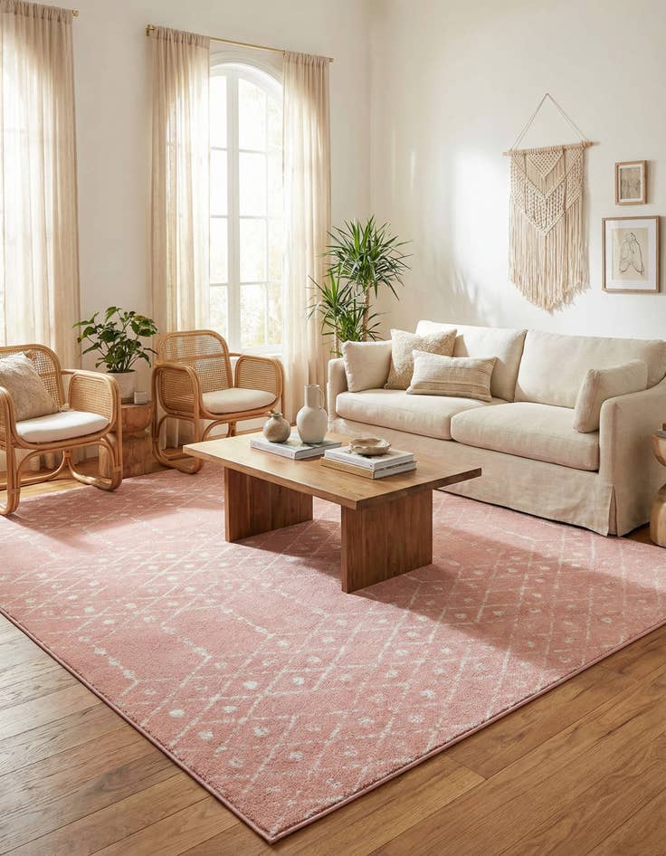 Detail image of 9' x 12' Paxon Trellis Rug