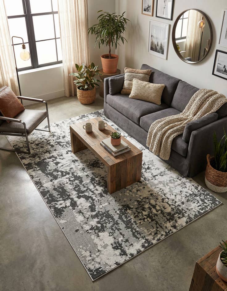 Detail image of 5' 3 x 8' Abbey Rug