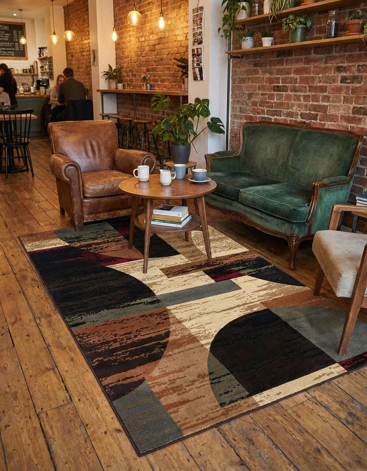 Detail image of 5' 3 x 8' Cafe Rug