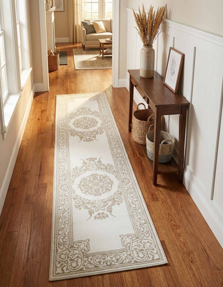 Detail image of 2' 6 x 10' Hermitage Runner Rug