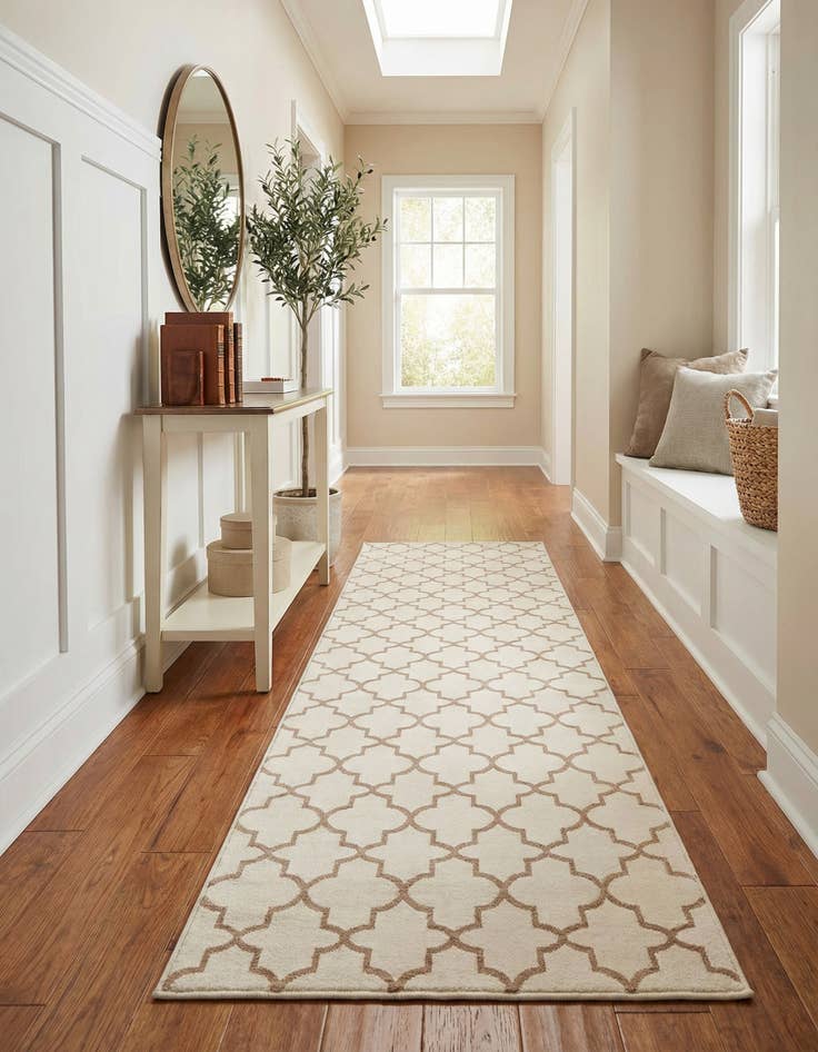 Detail image of Jill Zarin 2' 7 x 8' Uptown Lincoln Center Runner Rug