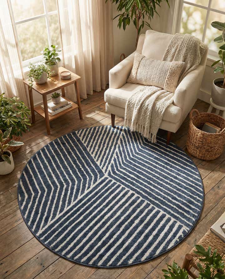 5' x 5' Oslo Round Rug