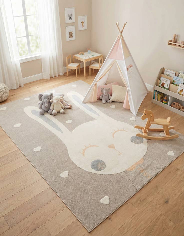 Detail image of 9' x 12' Whimsy Kids Rug