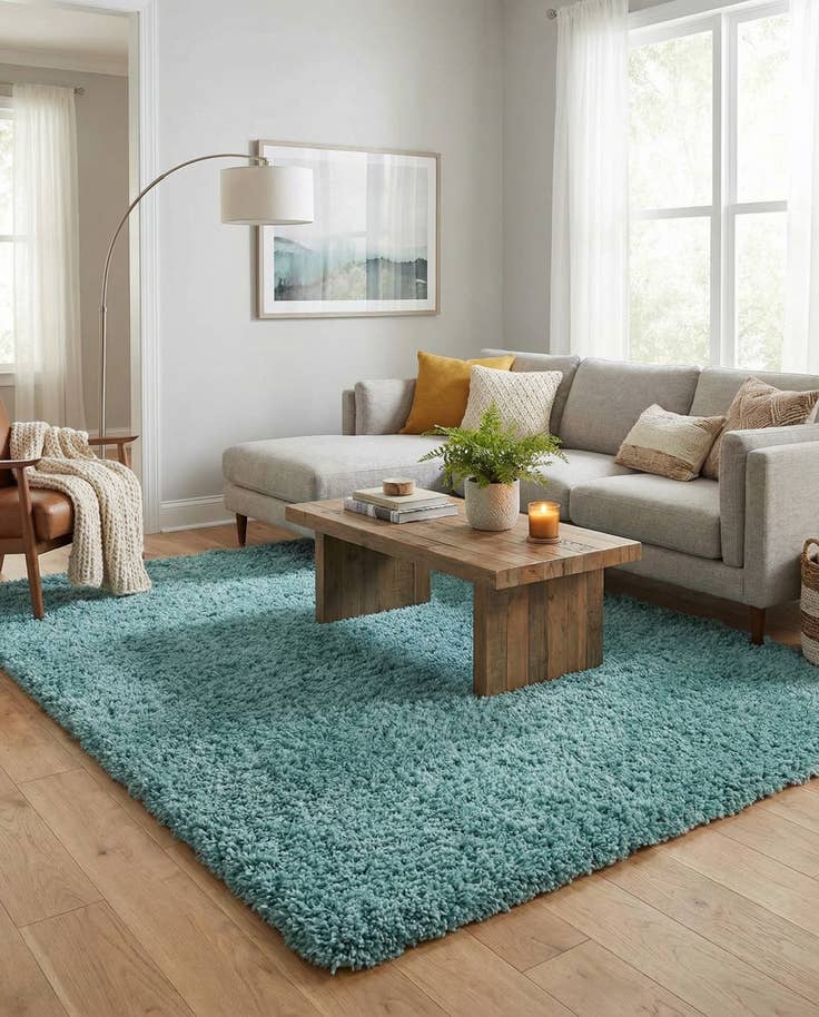 Detail image of 7' 10 x 10' Zermatt Shag Rug