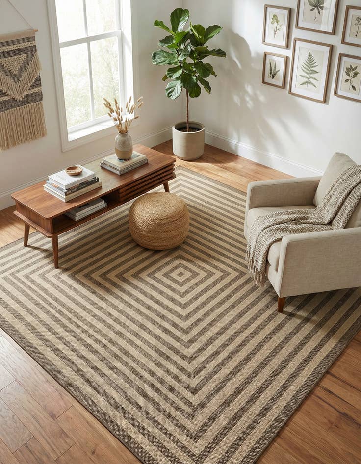 Detail image of 8' x 8' Dunes Square Rug