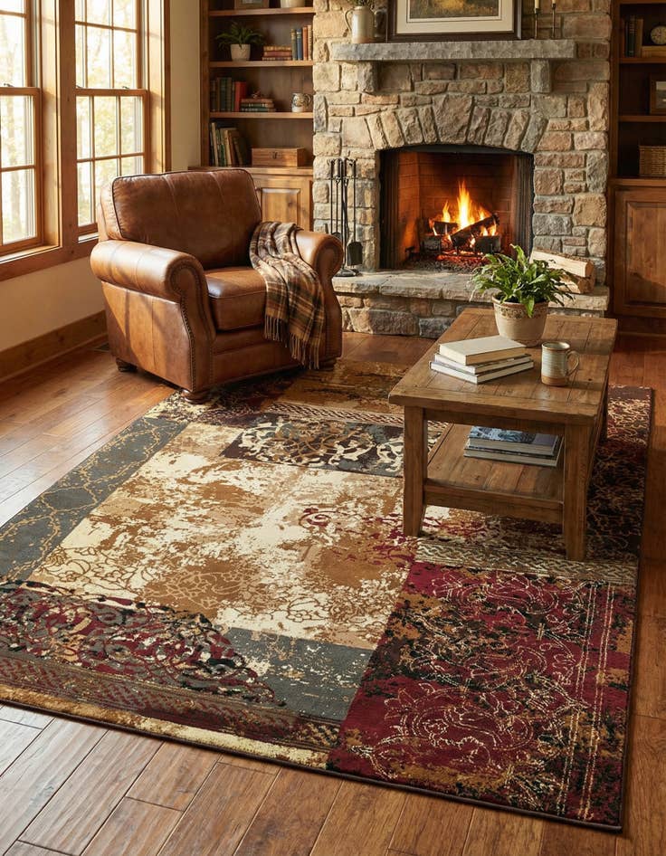 Detail image of 9' x 12' Cafe Rug