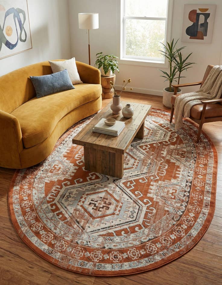 Detail image of 7' 10 x 10' Charlotte Oval Rug