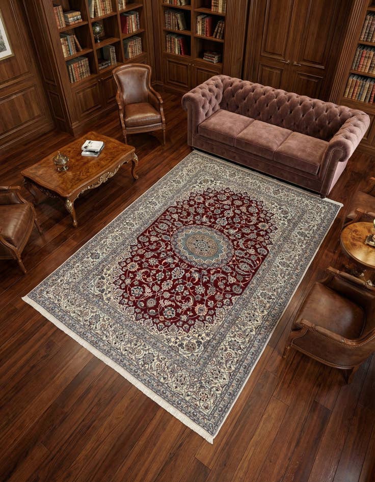 Detail image of 5' 2 x 7' 10 Nain Rug