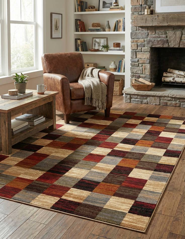 Detail image of 5' 3 x 8' Cafe Rug