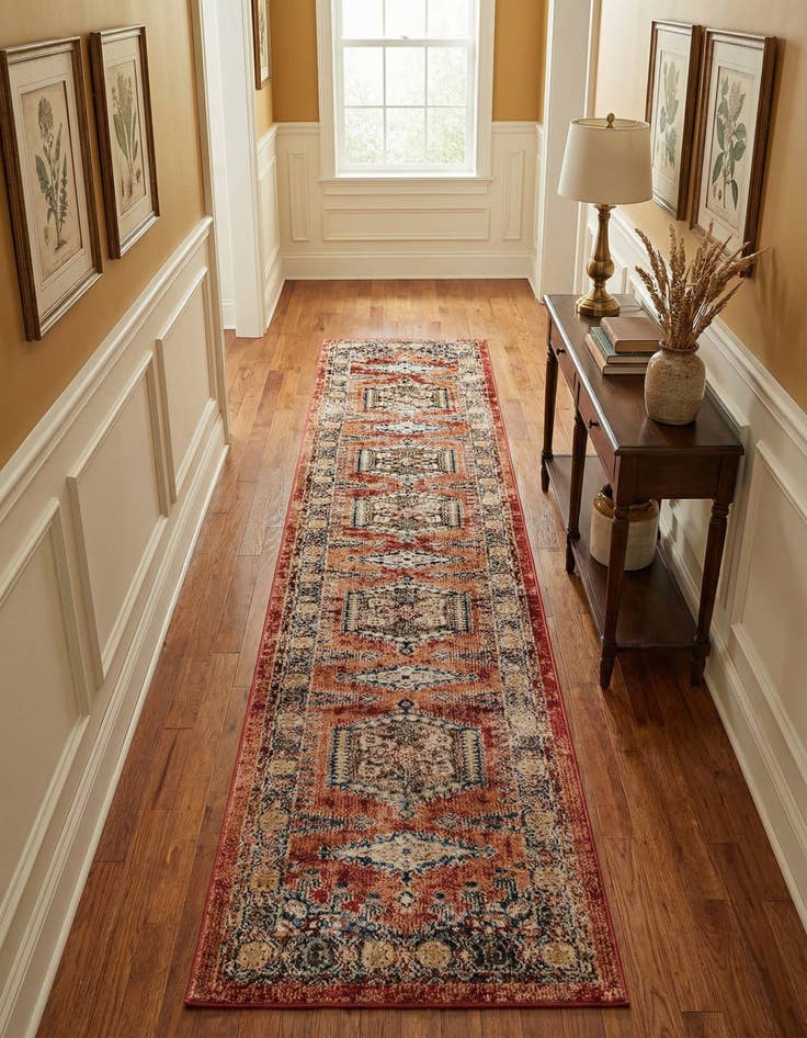 Detail image of 2' 7 x 13' Arcadia Runner Rug