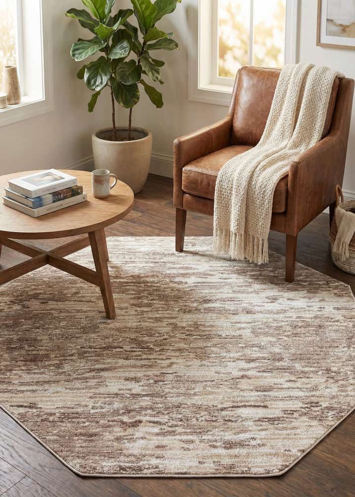 6' x 6' Oasis Octagon Rug