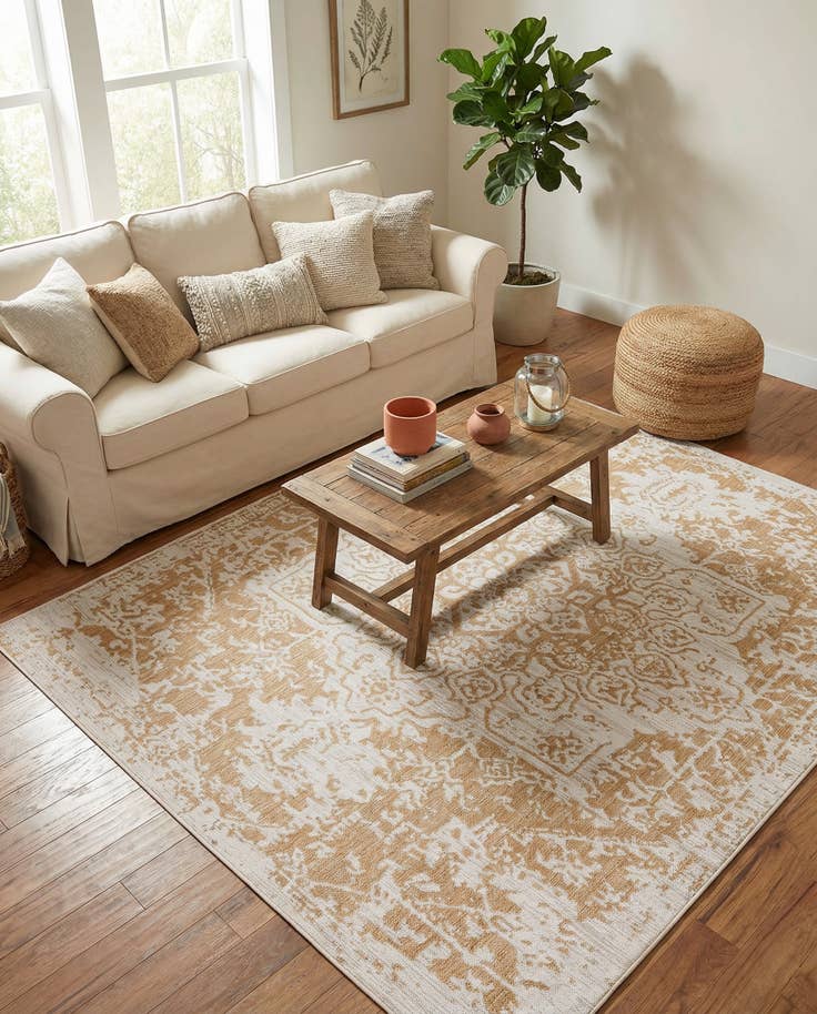 Detail image of 7' 10 x 10' Easy-Clean Jill Zarin Dubai Indoor / Outdoor Rug
