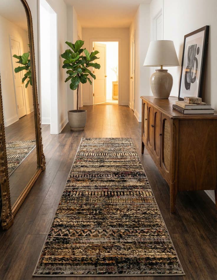 Detail image of 2' x 7' Saturn Runner Rug