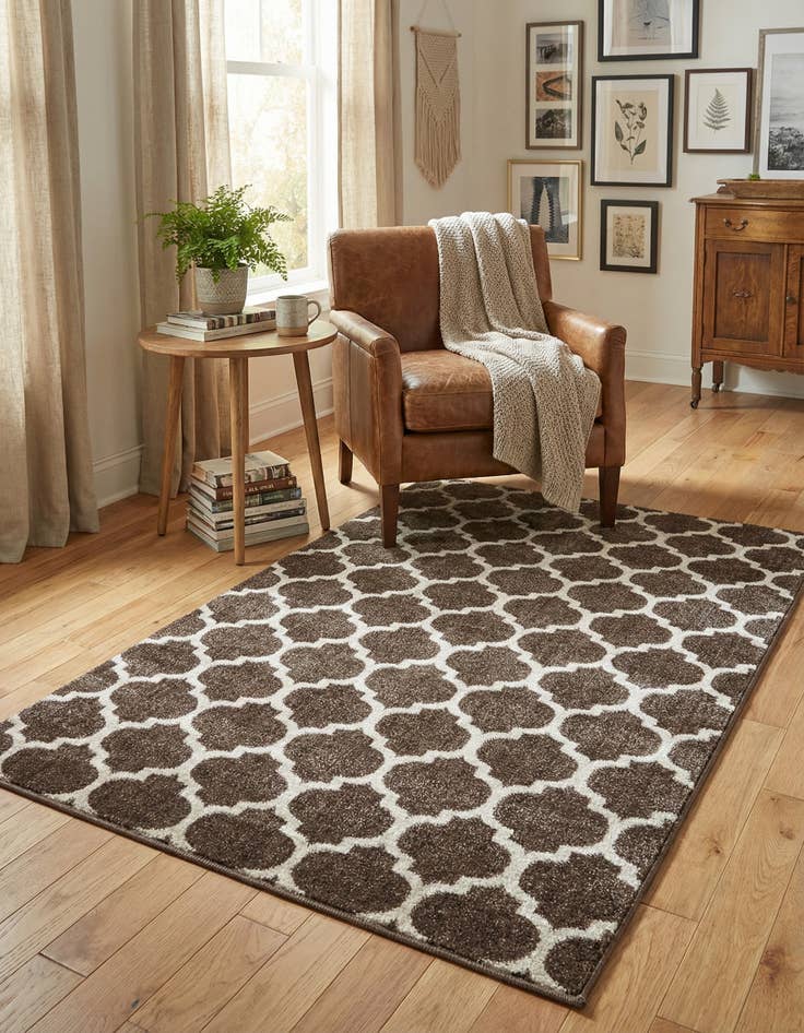 Detail image of 3' x 5' 3 Lattice Rug