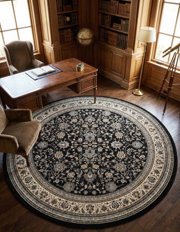 10' x 10' Yasmin Round Rug