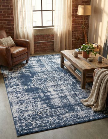 Dark Blue Legacy Rug
