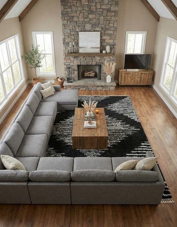 10' x 14' Serenity Shag Rug