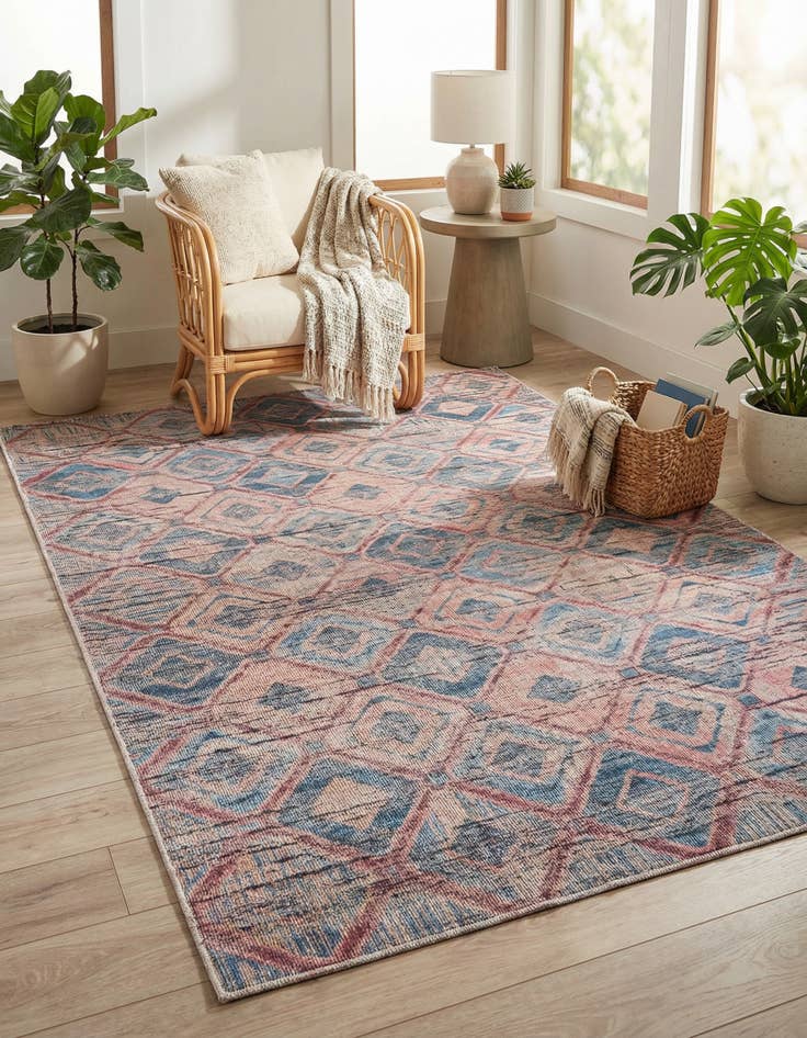 Detail image of 6' x 9'  Washable Sisu Rug