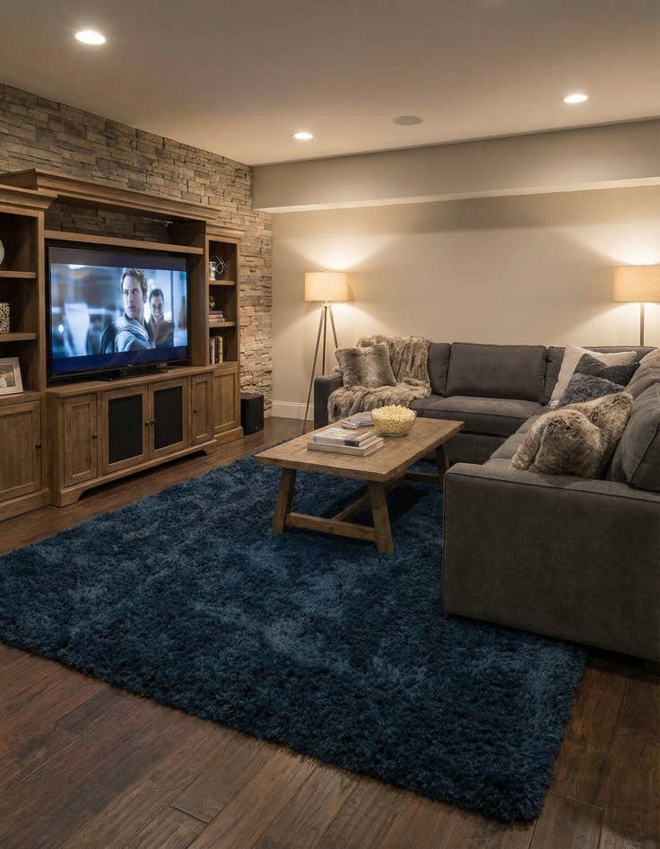 Detail image of 8' x 11' Infinity Shag Rug