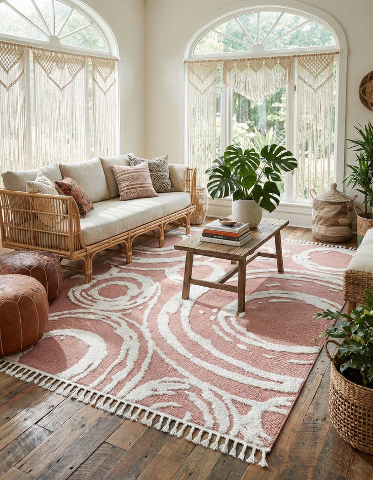 Detail image of 7' 10 x 10' Boho Rug