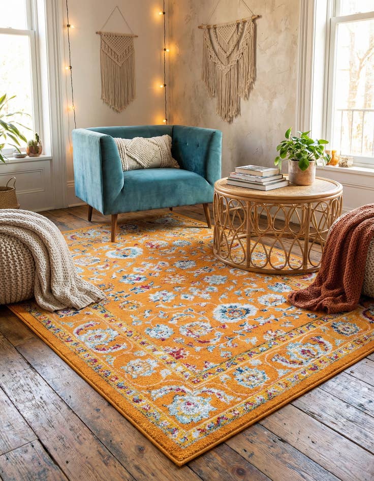 Detail image of 4' x 6' Aurelia Rug