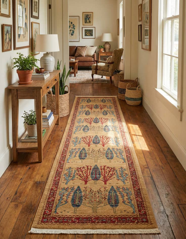 Detail image of 2' 7 x 10' Kashkuli Gabbeh Runner Rug