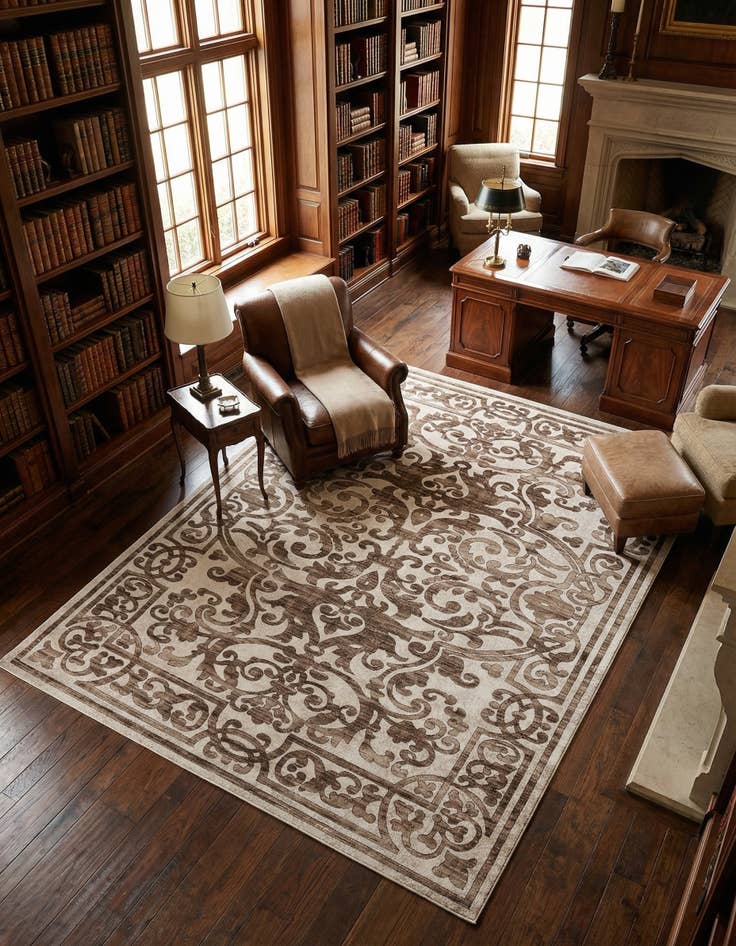 Detail image of 9' x 12' Hermitage Rug