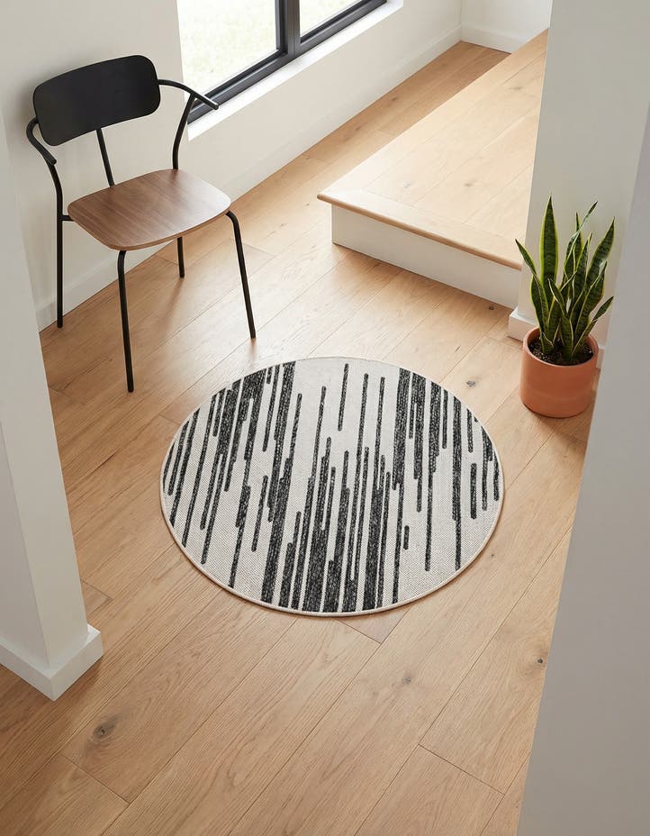 3' x 3' Easy-Clean Modern Indoor / Outdoor...