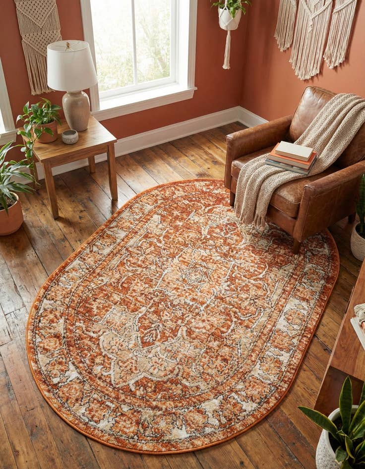 Detail image of  4' x 6' Isabella Oval Rug