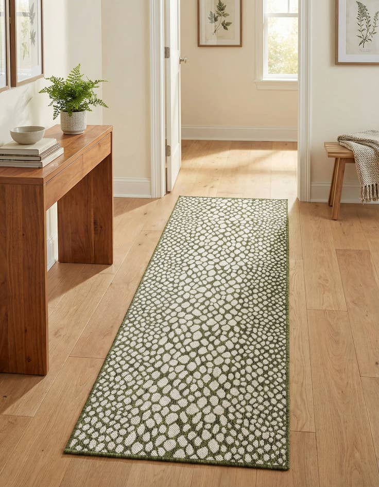 Detail image of 2' x 6' Washable Jill Zarin Cape Town Indoor / Outdoor Runner Rug