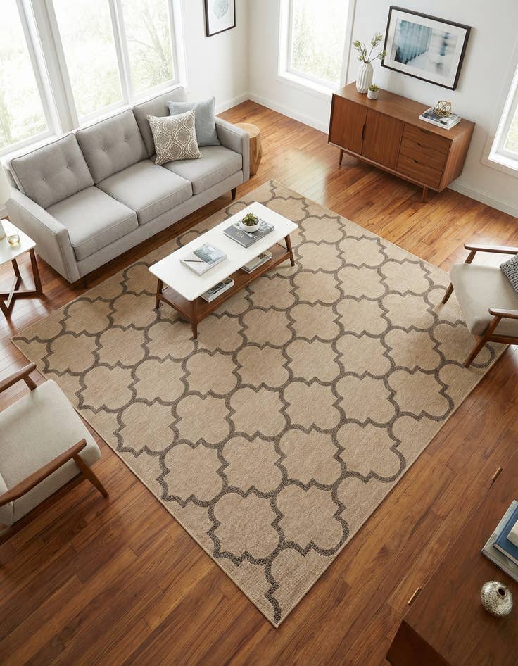 Detail image of 8' x 8' Dunes Square Rug